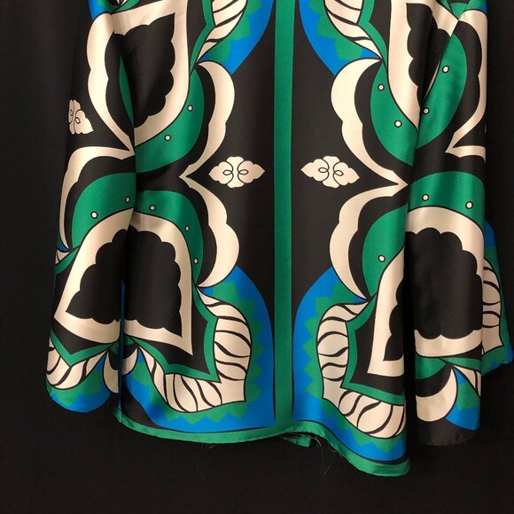 New. Beautiful Zara London Long Double-Breasted Shirt With Flowy Sleeves: Size M - Picture 10 of 11